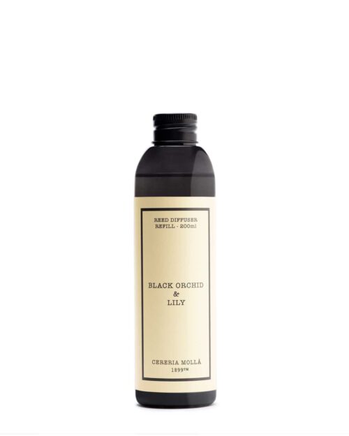 Наполнитель для аромадиффузора Cereria Molla Premium Black Orchid & Lily 200мл