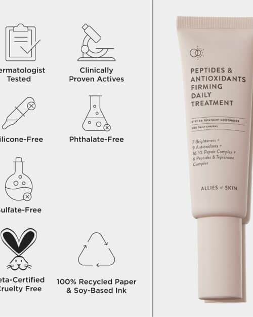Крем для лица Allies Of Skin Peptides & Antioxidants Advanced Firming Daily Treatment 48mL — изображение 5