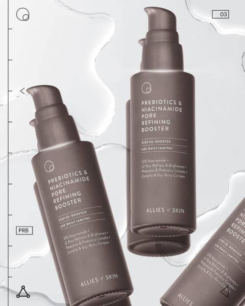 Бустер з пребіотиками та ніацинамідом Allies of Skin Prebiotics & Niacinamide Pore Refining Booster 50 мл - Зображення 3