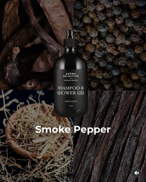 Шампунь і гель для душу 2-в-1 Smoke Pepper Aroma Selective 500 мл - Зображення 2